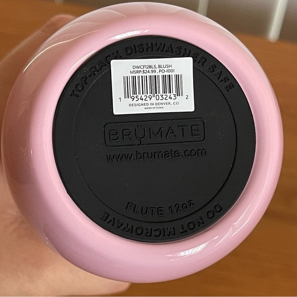 Brumate Champagne Flute Blush 12oz - Picture 8 of 14